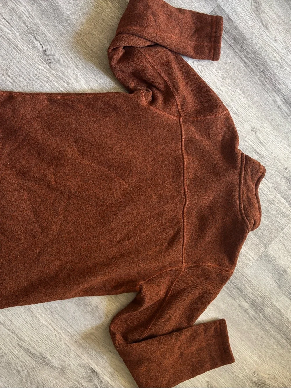 The North Face Men's Rust Fleece Zip Jacket